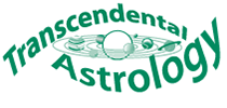Transcendental Astrology logo, plantets in balance representation.